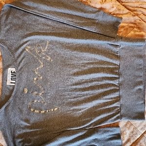 Ladies PINK long sleeve t-shirt